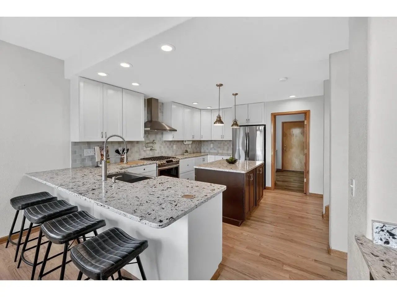 modern elements highlighted by detailed styling by STS Boulder Foothills