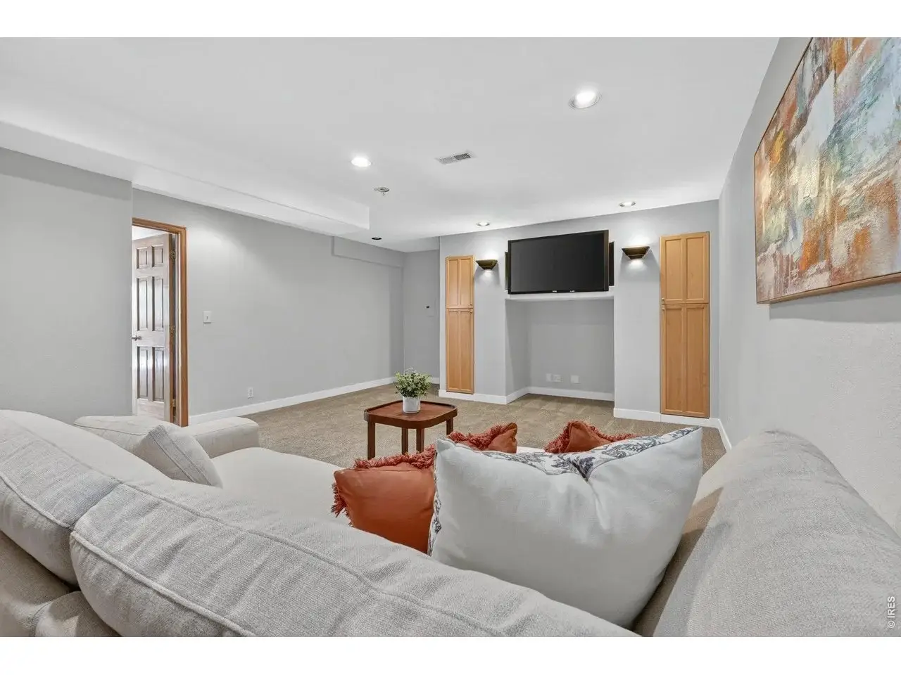 Movie Room Styled by STS-Boulder Foothills