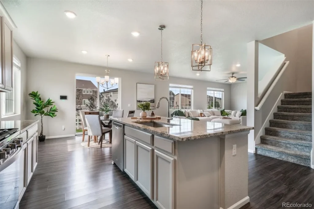 professional home staging in brighton by sts boulder foothills kitchen
