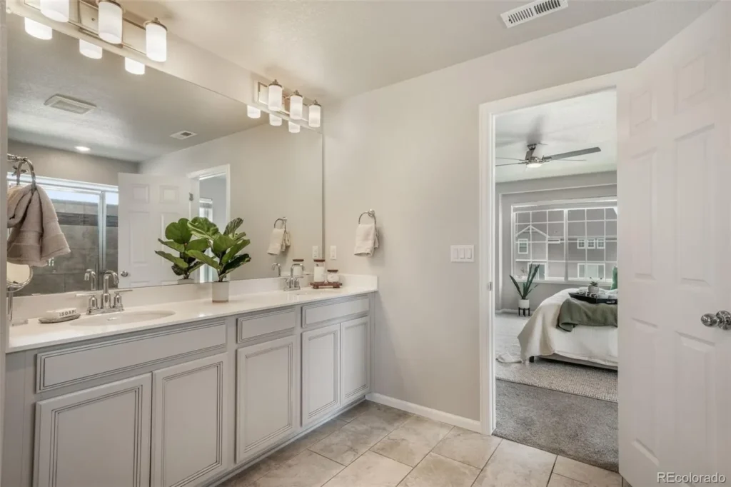 professional home staging in brighton by sts boulder foothills main bath