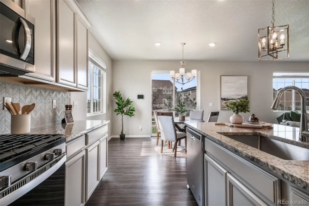professional home staging in brighton by sts boulder foothills kitchen
